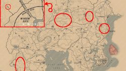 rdr2 ginseng locations map