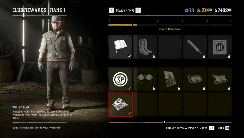 rdr2 online clelland outfit