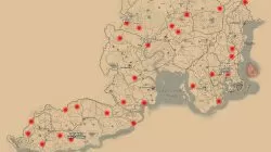 rdr2 online gang hideout locations map