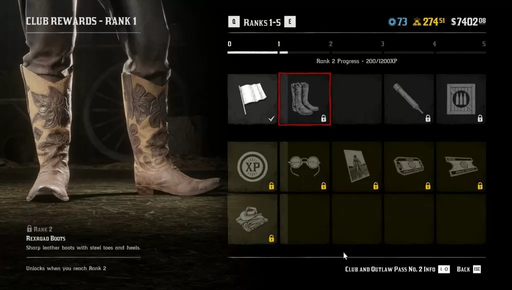 rdr2 online rexroad boots