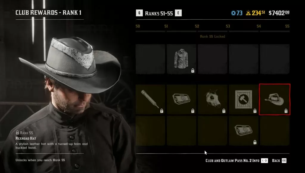 rdr2 online rexroad hat