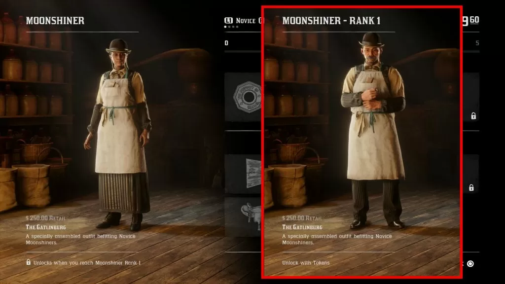 rdr2 online role outfits moonshiner update