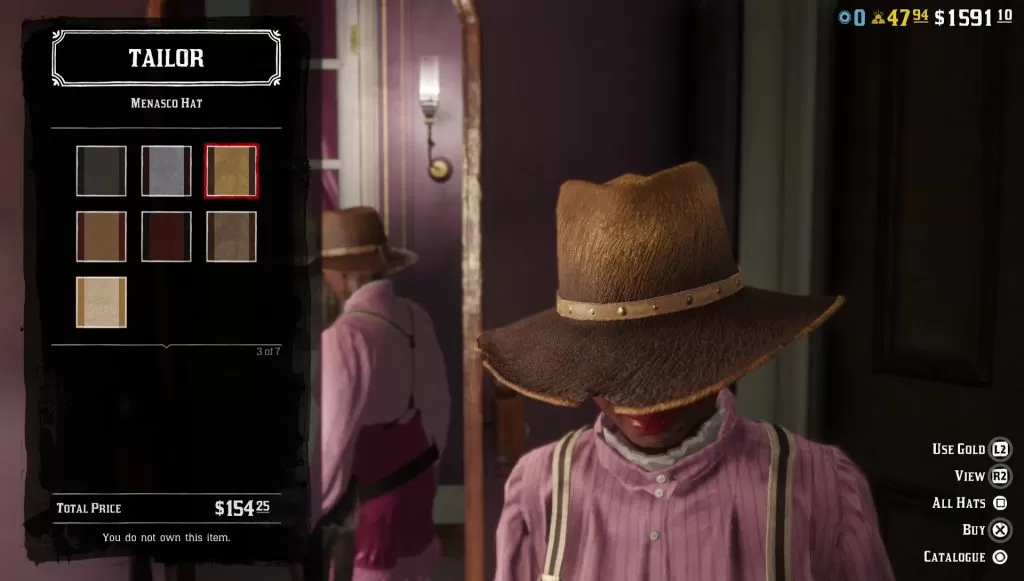 red dead redemption 2 online menasco hat