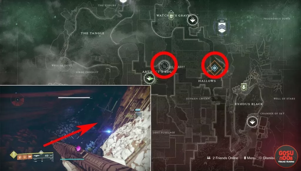 where to find challenging vex impossible task vex cores collected quest step destiny 2 season of dawn