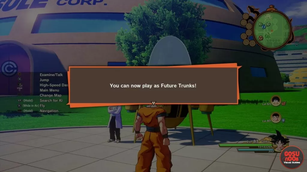 How to Unlock Future Trunks as Playable Character in DBZ Kakarot