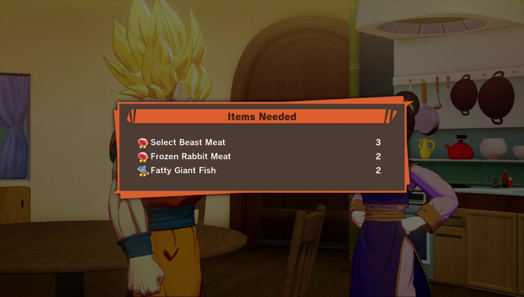 dbz kakarot fleeting normality quest bug disappearing materials