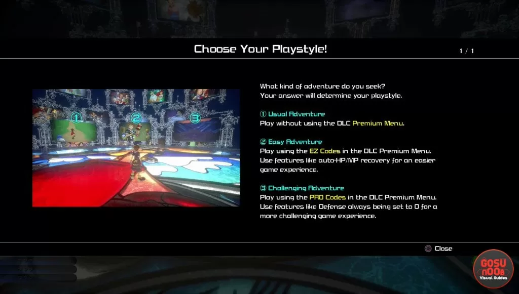 how to access kingdom hearts 3 remind premium menu