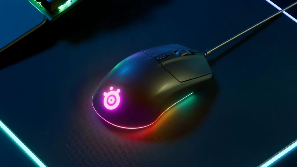 rival 3 steelseries gaming mouse