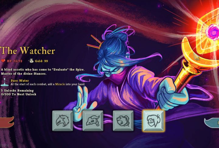 slay the spire update adds watcher character