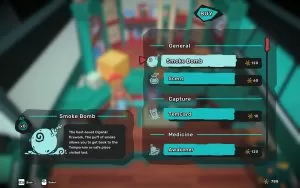 temtem smoke bomb fast travel