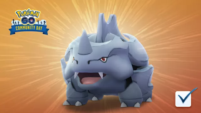 Pokemon Go February 2020 Community Day Featured is Rhyhorn