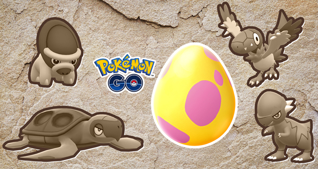 Pokemon Go Fossil Pokemon Now Hatching from 7 km Eggs