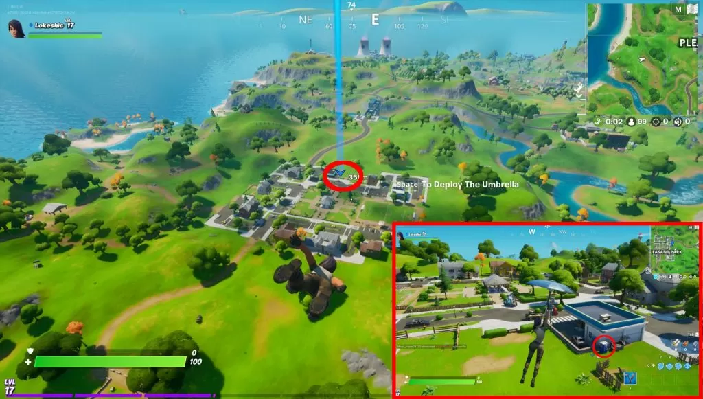 fortnite br shadow safe house pleasant park