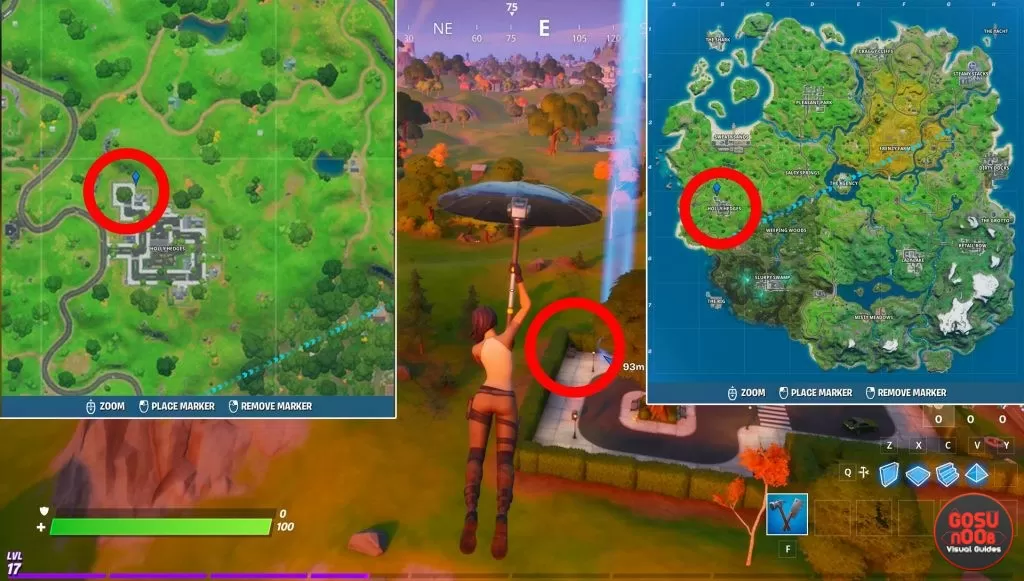 fortnite hide in secret passage locations