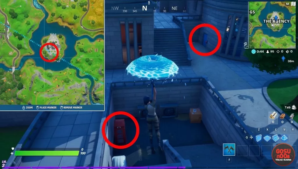 id scanner locked doors locations fortnite chapter 2 season 2