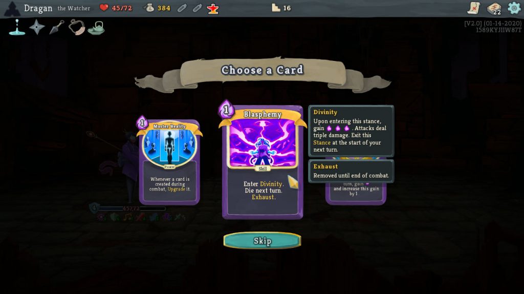 slay the spire watcher cards