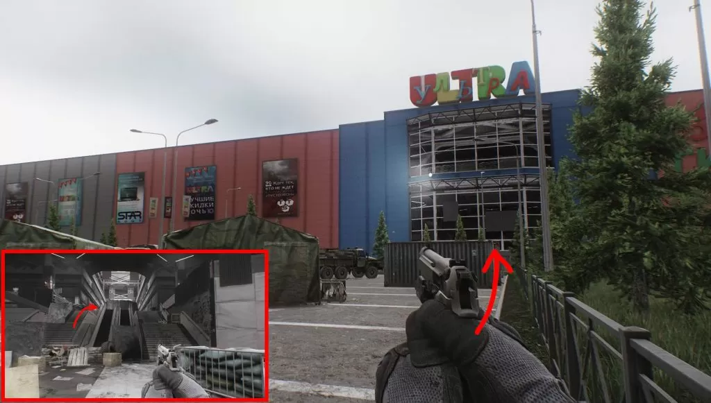 tarkov ledx skin transilluminator location interchange