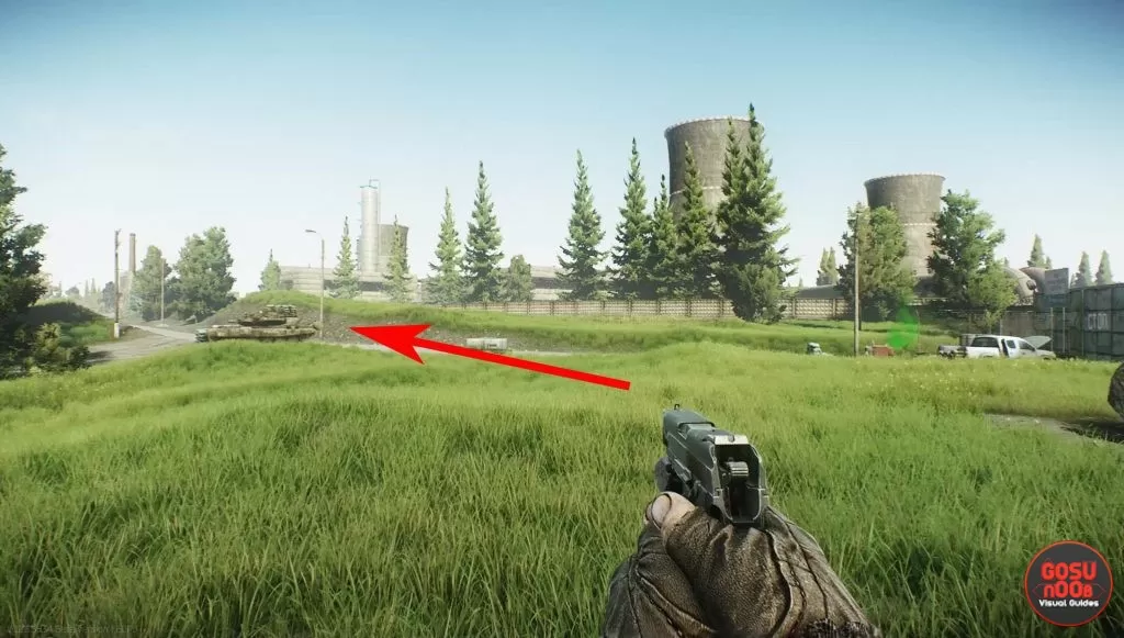 where to find factory gate exit in escape from tarkov woods