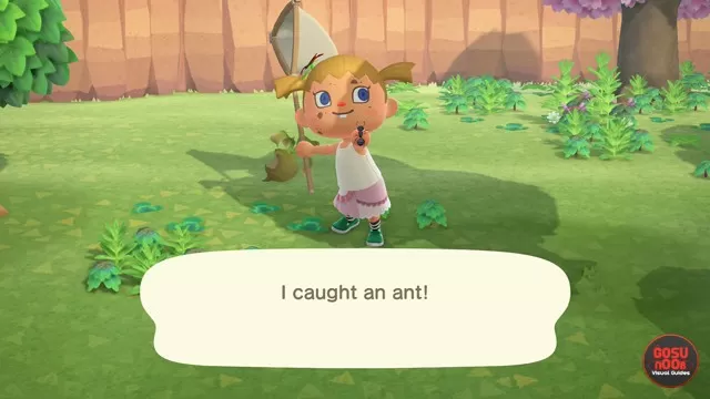 How to Capture an Ant in Animal Crossing New Horizons