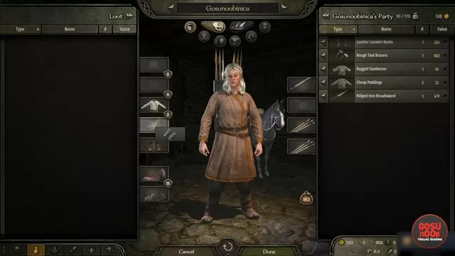 How to Equip Gear in Mount & Blade 2 Bannerlord