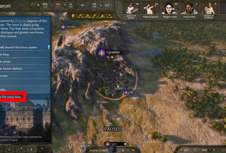 How to Heal in Mount & Blade 2 Bannerlord