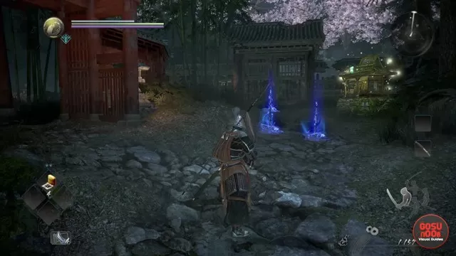 Nioh 2 Benevolent Graves How to Interact with Blue Graves Ochoko Cups