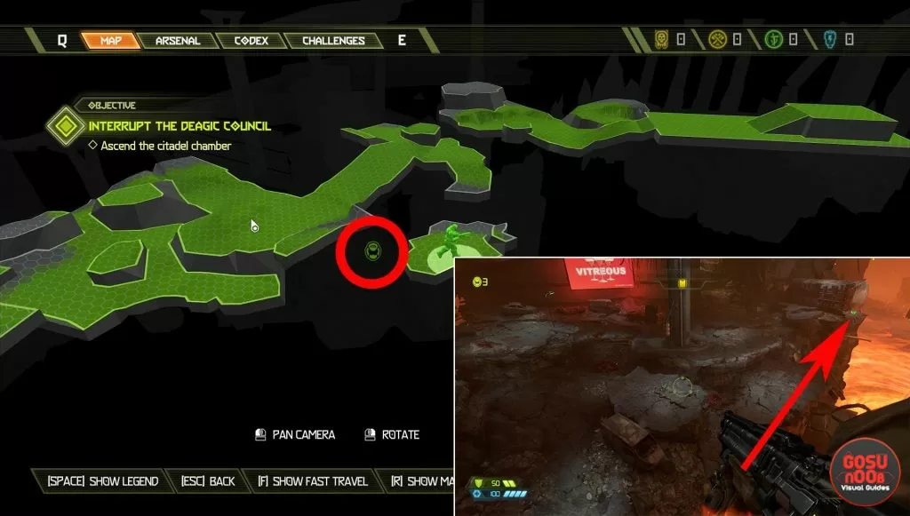 all secret extra life locations doom eternal where to find mission 1