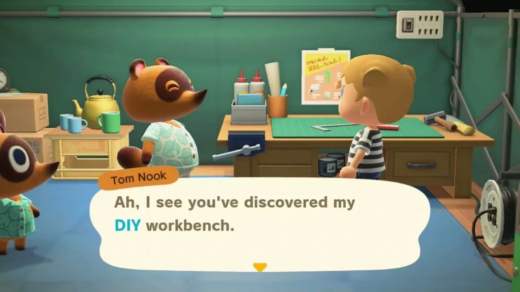 animal crossing new horizons diy recipes crafting