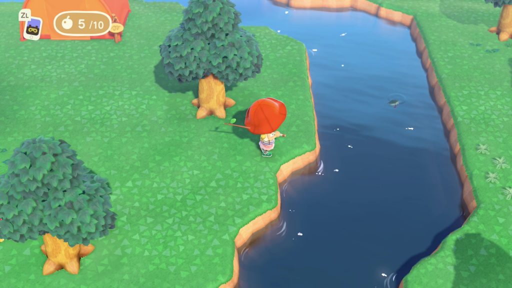 can you swim dive in animal crossing new horizons