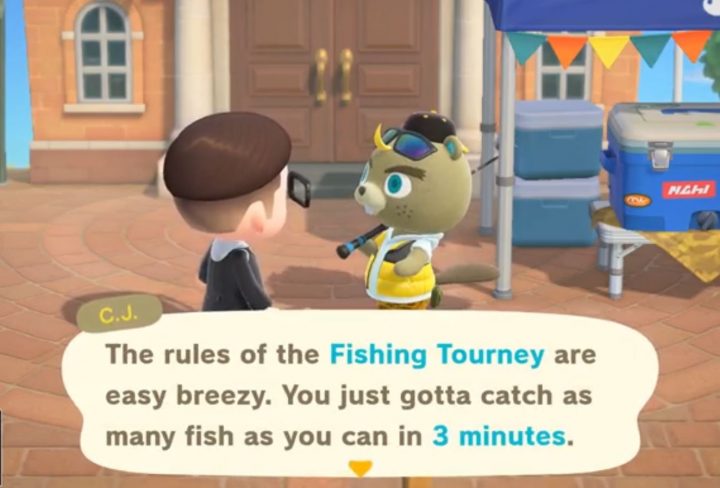 cj appearing time fishing tournament animal crossing new horizons