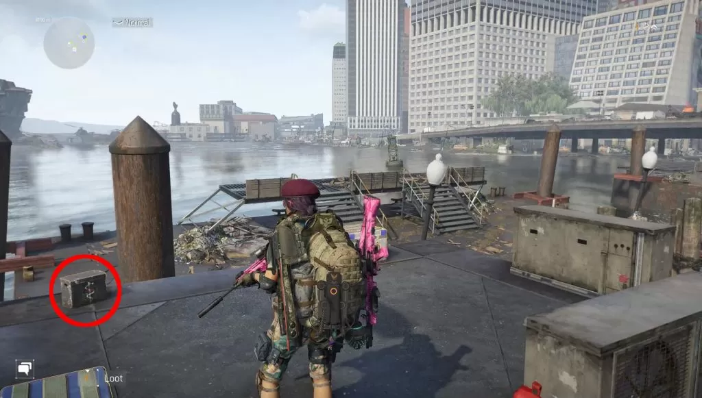 division 2 cleaners chest pier