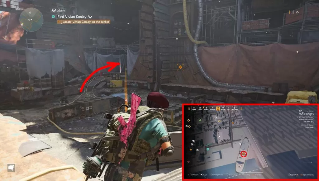 division 2 cleaners key chest stranded tanker