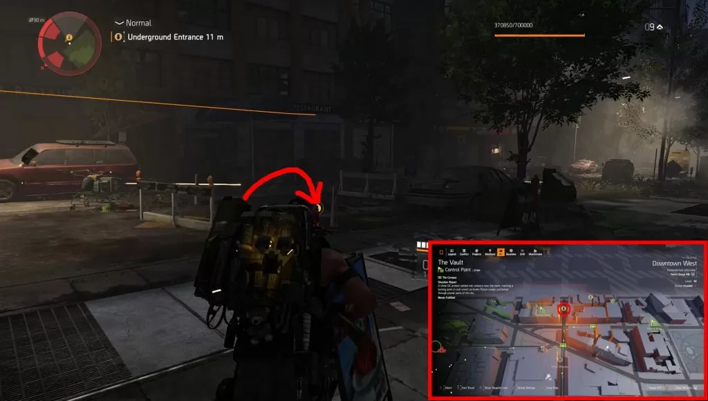 division 2 how to spawn hunter sewer