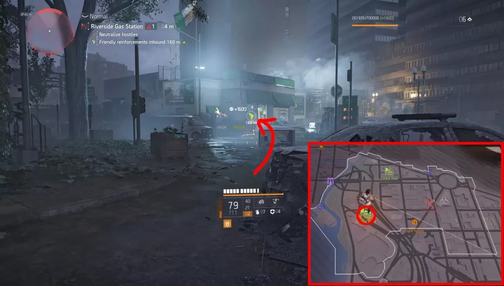 division 2 hunter locations lion eyes gas station