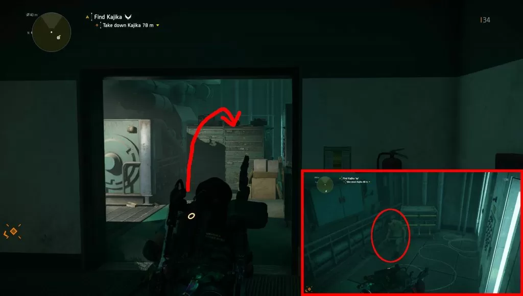 division 2 kajika's key location