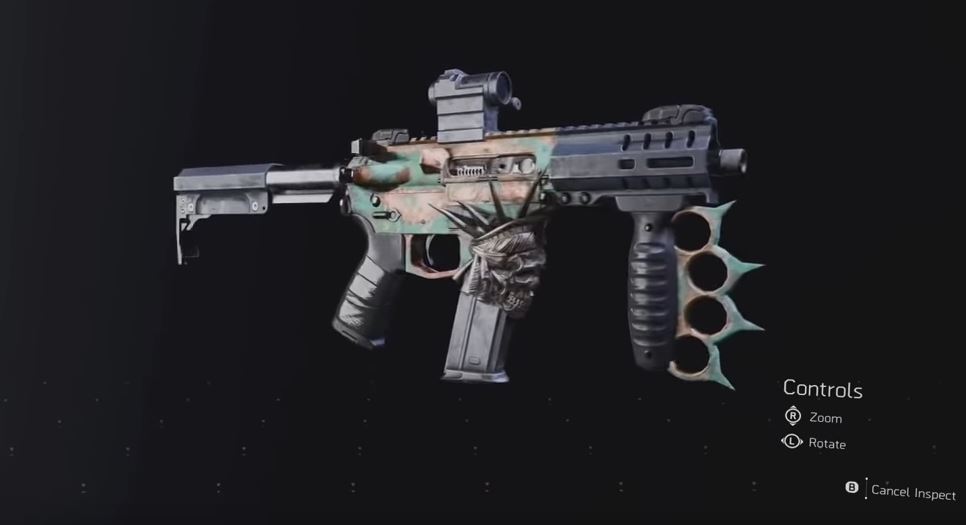 division 2 lady death exotic smg