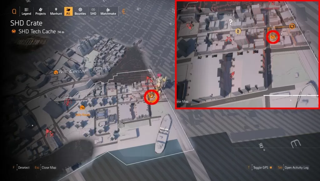 division 2 shd tech crate locations two bridges area