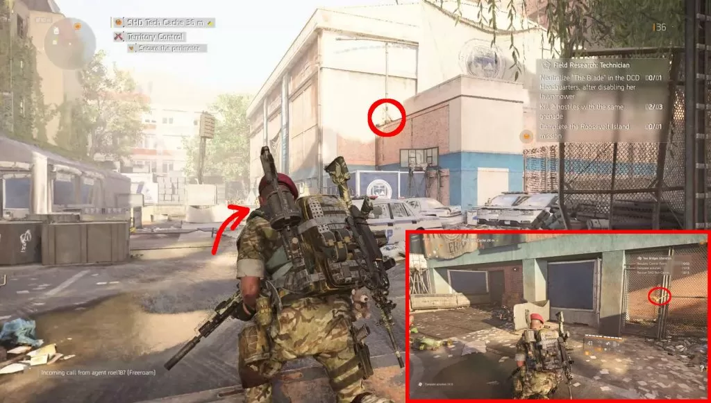 division 2 two bridges shd tech locations school