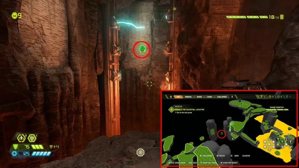 doom eternal collectible locations exulta lava tunnel