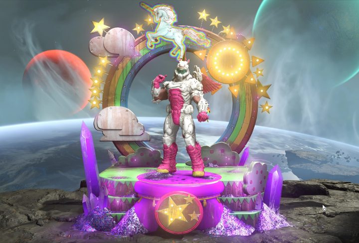doom eternal doomicorn skin how to get claim