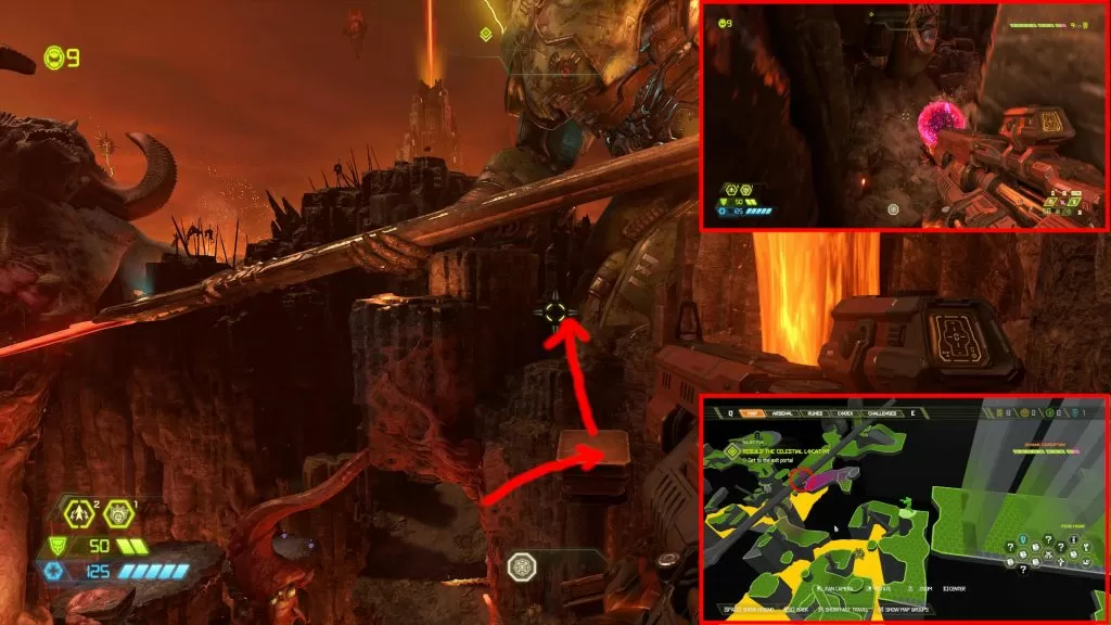 doom eternal exulta secret encounter location