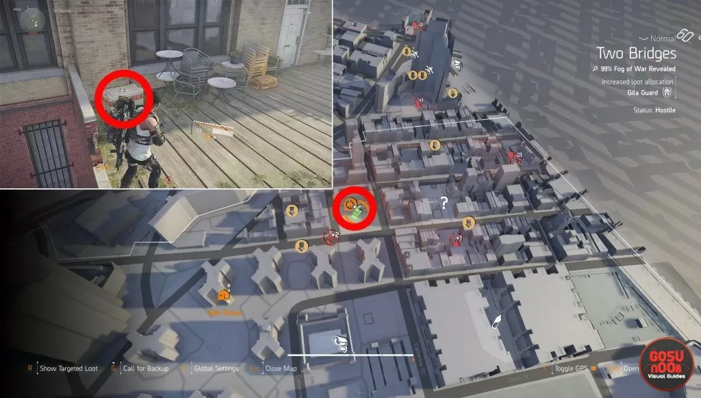 how to get division 2 rikers chest two bridges