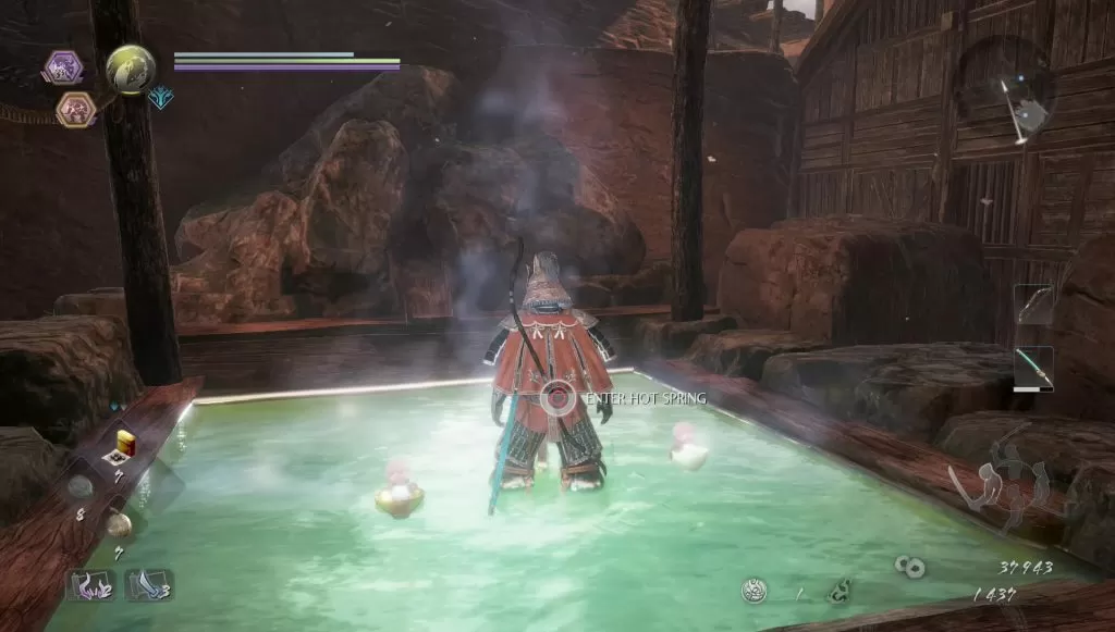 nioh 2 hot springs locations spa lover trophy