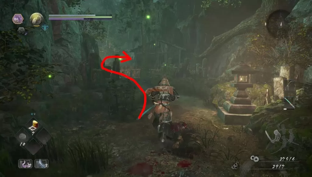 nioh 2 kodama locations dark omens shack