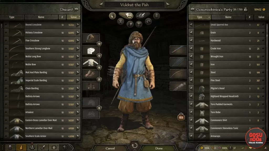 Cheats in Bannerlord Infinite Items Denar Combat Cheats