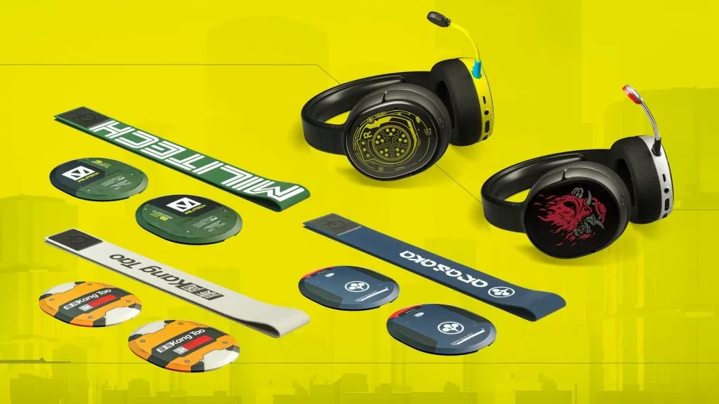 Cyberpunk 2077 SteelSeries Limited-Edition Headset Collection Revealed