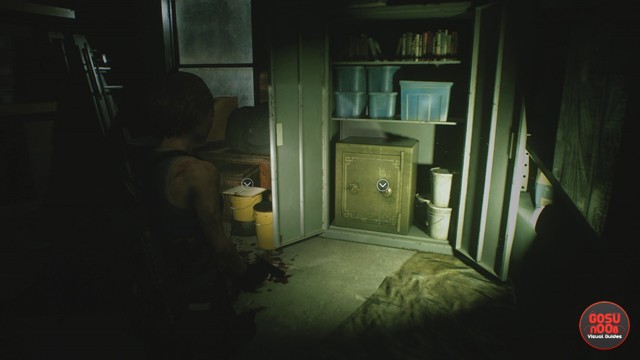 Downtown Safe Combination in Resident Evil 3 Remake