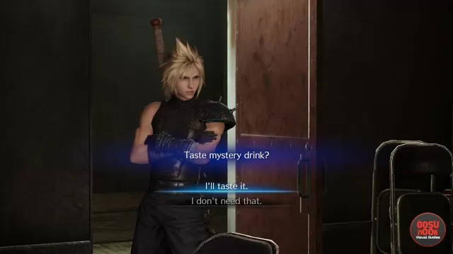 FF7 Remake Mystery Drink - Taste It or Don't Need That