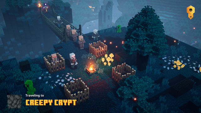 Minecraft Dungeons Creepy Crypt Location - Secret Mission