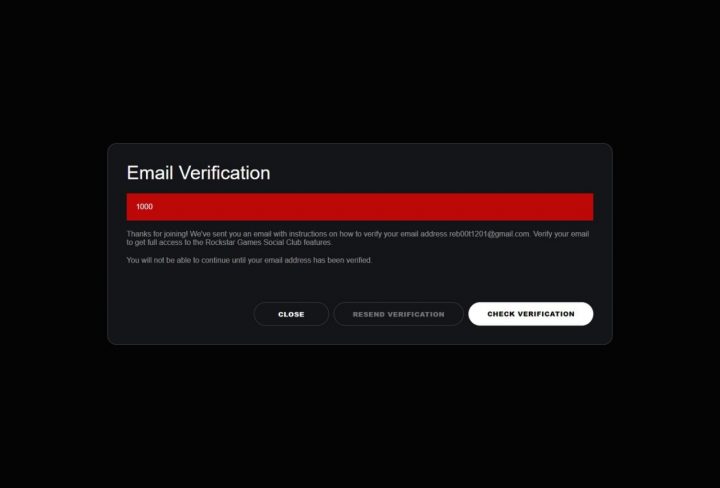 rockstar social club verification mail not sending